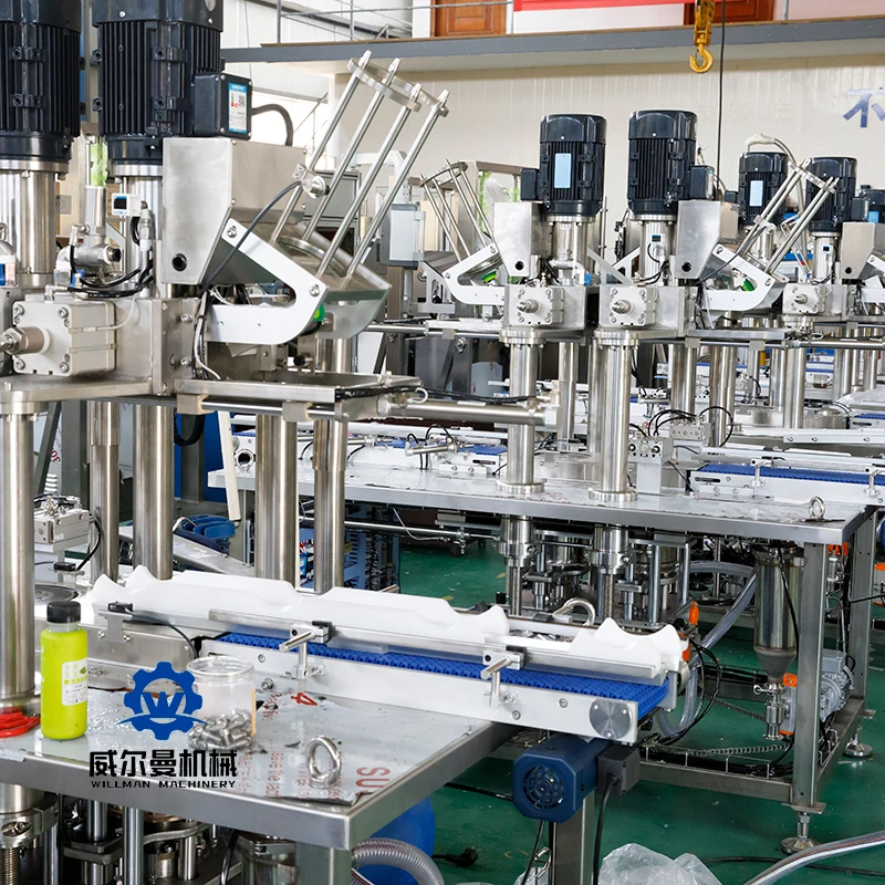 High Precision Infant Formula Canning Line Protein Milk Powder Canning Machine