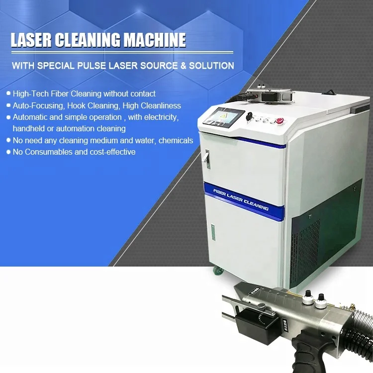 Multi purpose Laser Cleaning Machine for Rust, Paint, Oil , Grease Removal