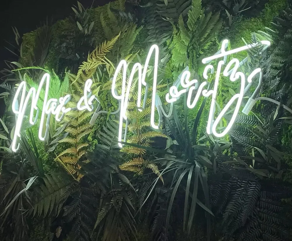 Custom 3D LED Letter Sign Stainless Steel Moss Letters for Home/Office Wall Logo Decoration Channel Letters Sign