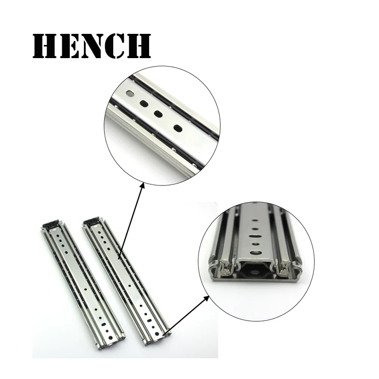 Factory price full extension76mm heavy duty 900mm drawer slider rail