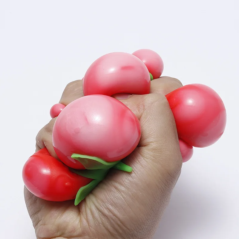 Funny decompression toy vent toy strawberry toy