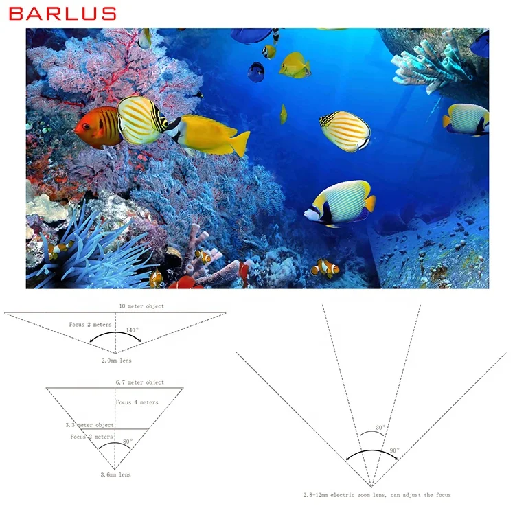 Barlus Waterproof Camera with Underwater Camera with 1080p HD Resolution and underwater remote video camera
