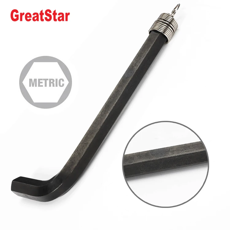 supplier price wholesale L type Allen Hex key flat end Metric size Imperial inch for Hexagon socket screw wrench