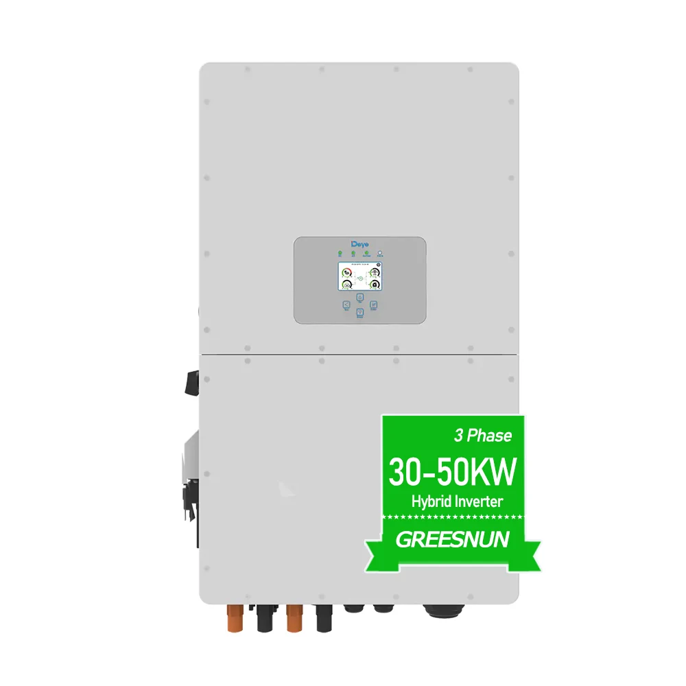 Deye инвертор SUN-30K-SG01HP3-EU-BM3 HV 30 кВт 35 3 фазы высокого напряжения солнечный гибридный