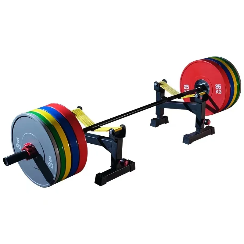 Deadlift Barbell Stand Jack For Loading, Unloading and Changing Weight Plates for Deadlifting, Powerlifting
