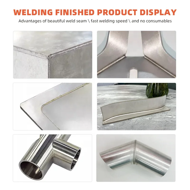 Herolaser Air-Cooled Small 3 in 1 Metal Laser Welding Machine 1500w laser welding