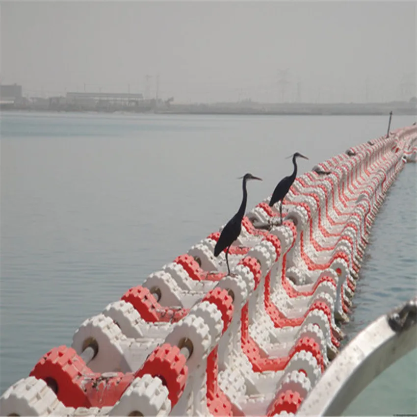 Marine equipment floating plastic wave breakwaters in Guangzhou Marnolin