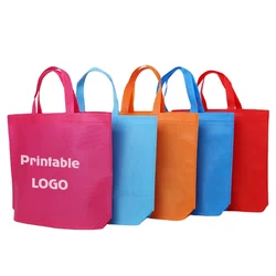 Factory Price High Quality Promotional PP Reusable Eco-friendly Advertising Tote Non Woven custom Shopping Bag