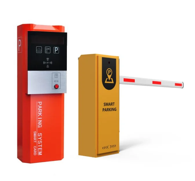 Camera Automatic Barrier Ticket Box for Smart Car Parking System Payment Machine