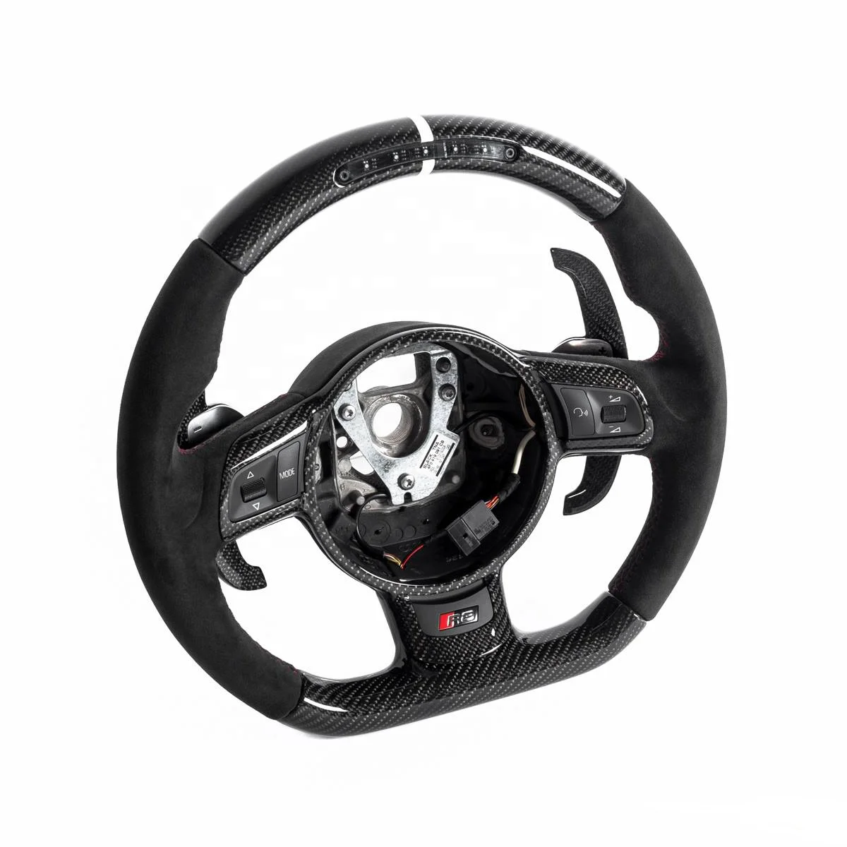 Hot Sales In Auto Parts Factory Car Carbon Fiber Steering Wheel For AudI TTRS R8 Tt S3 2009-2015