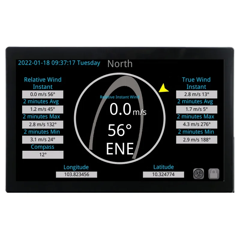 HY-DISPLAY Popular Stable Data Logger Digital Recorder with intuitive direct reading automatic wireless IPS LCD