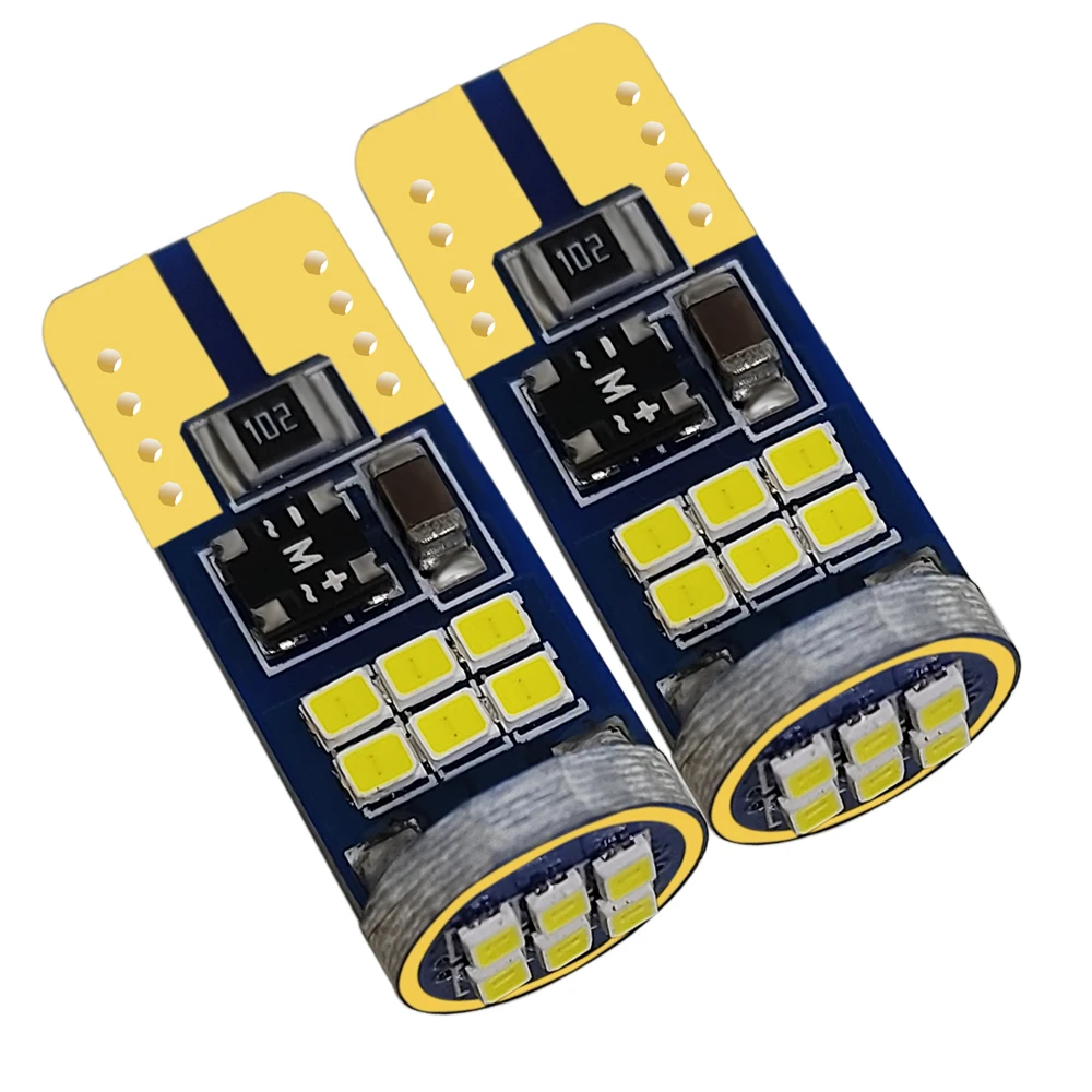 Error Free 194 501 18Led 2016Smd Dome Instrument Interior Lights Canbus W5W Led Car Accessories T10 Led