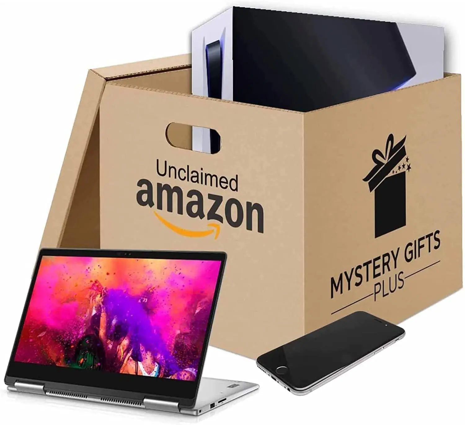 Электронная коробка возврата для продажи Таинственный ящик очистка товара возврат поддонов Amazon клиент ipone