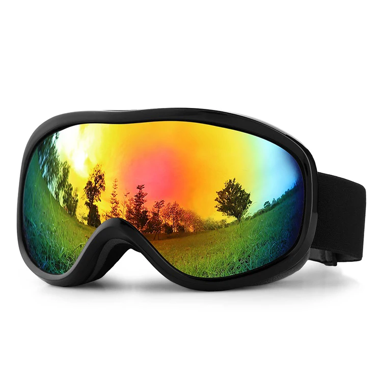 Ready to ship anti fog ski helmet goggle snowboard glasses snow googles
