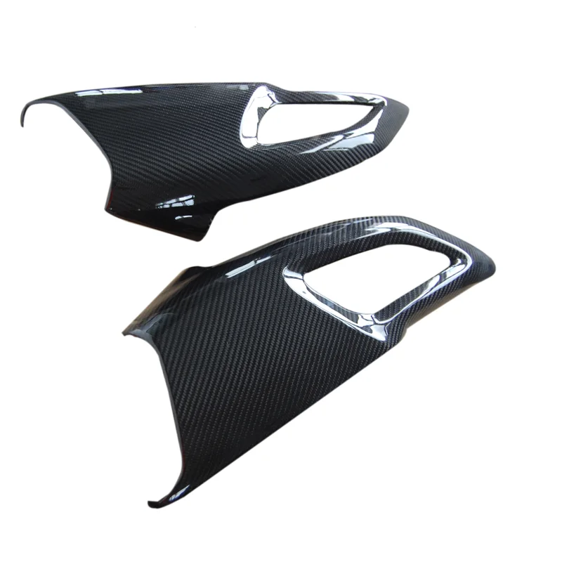 Motorcycle Custom Made Carbon Fiber Parts Aftermarket Performance Side Panels Heel Plates For Ducati