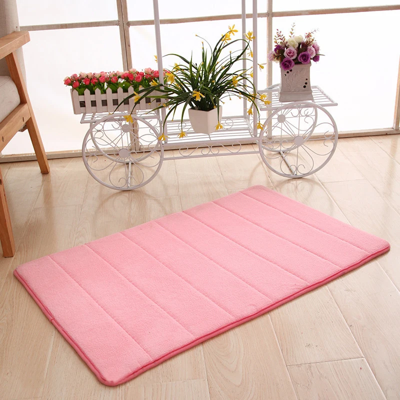 
Wholesale Non-slip Bath Mats for Household 40cmX60cm Memory Foam Bath Mat 
