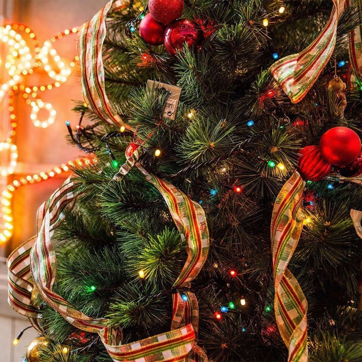 Christmas Decoration Lights Waterproof IP44 Colorful LED String Lights RGB Birthday Party Auto Lighting Systems