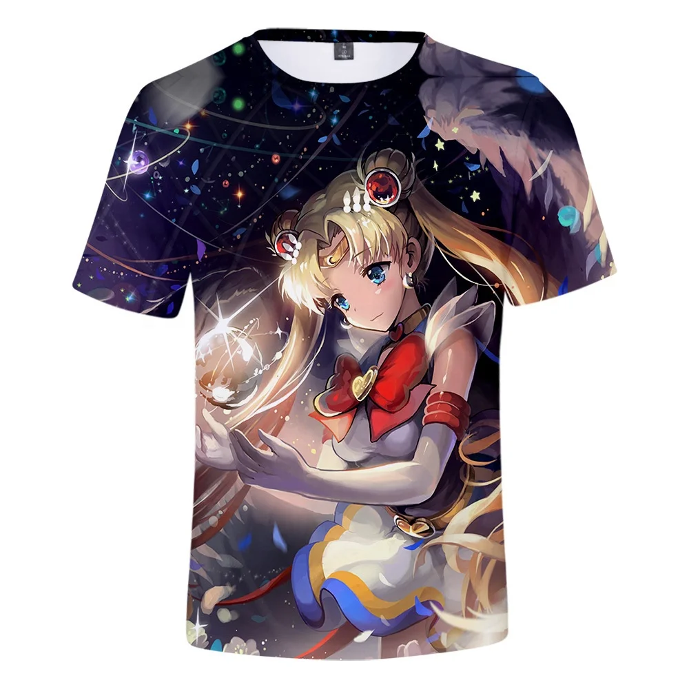 New Design Japanese Anime T Shirt Wholesale Printed T-shirt Supplier Top Sale 3d Oversize Plus TShirt Manufacturer
