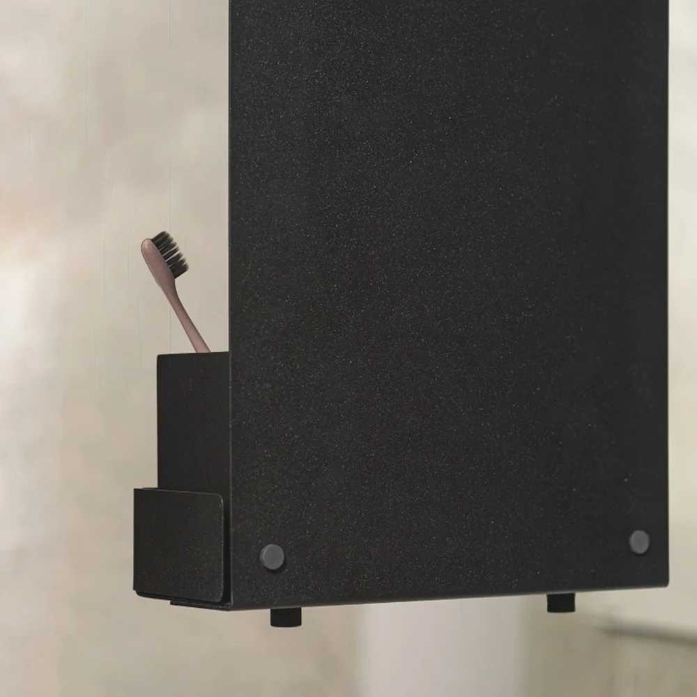 LAKESO Black White Hanging Shower Caddy Shelf Organizer Rack No Drilling Bathroom Rack Shower Caddies