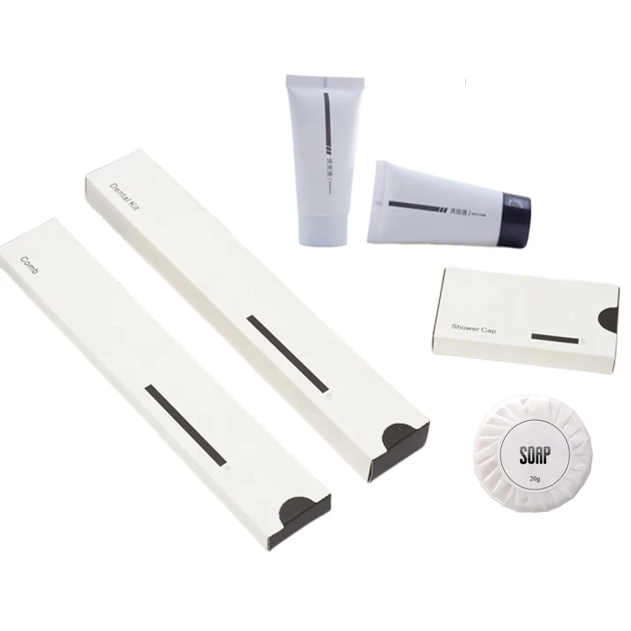 QINMU Wholesale Hotel Amenities Hotel Bathroom Disposable Amenities Set
