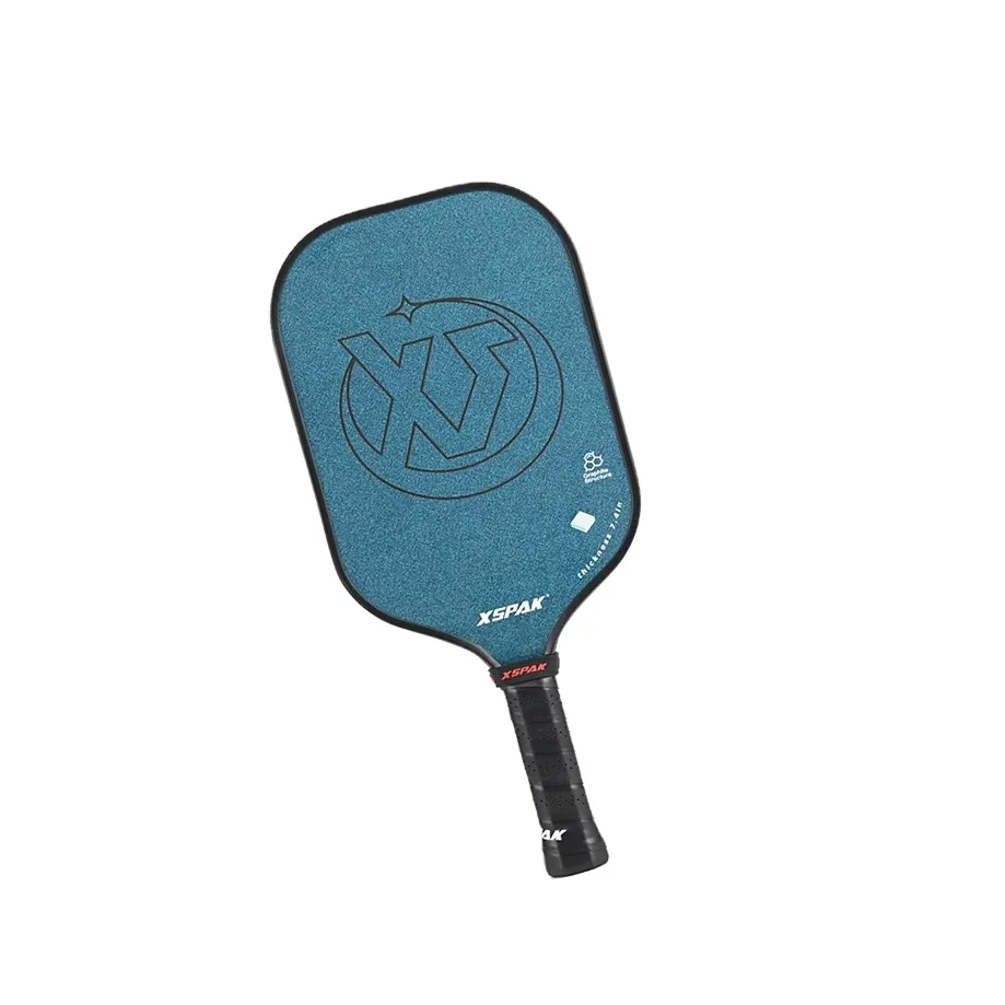 Custom Usapa Approved Carbon Fiber Pickleball Paddle with Sand Spraying Surface Pickleball Paddle