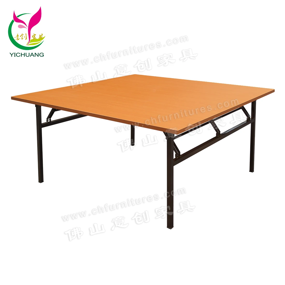 Factory Multifunctional Conbined Use Hotel Office Square Foldable Meeting Room Outdoor Table