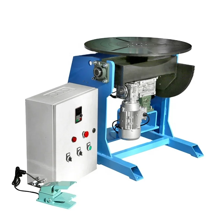 Direct Manufacturer Portable Industrial Rotary Turntable Core Motor Engine Components Bearing New Portable Welding Positioner