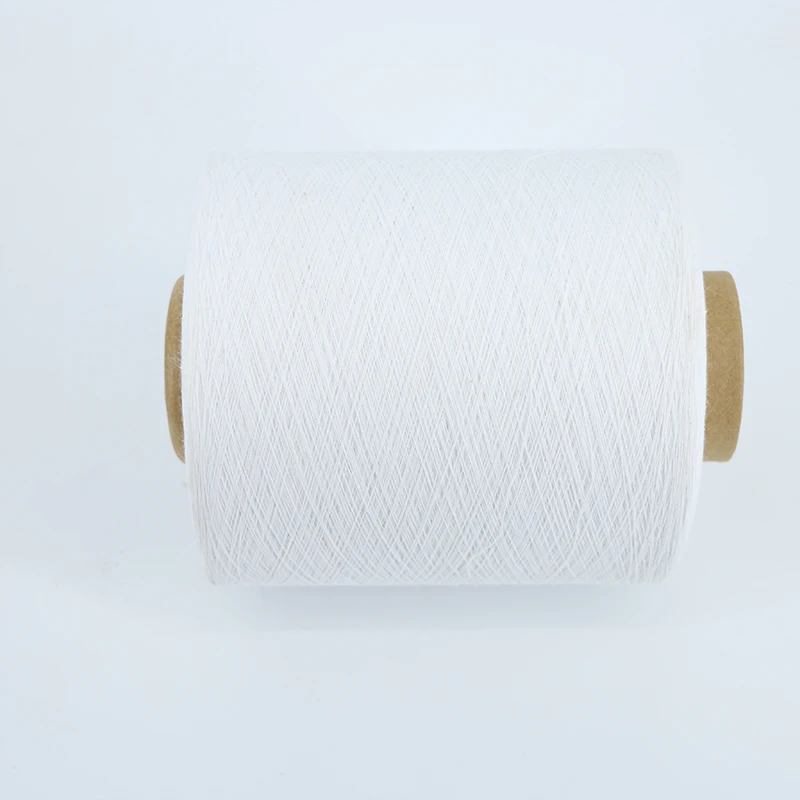 regenerated cotton polyester knitting textile yarn supplier
