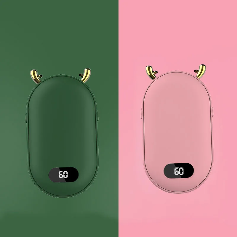 Q3 2600mah portable outdoor 10w 5v 2a mini mobile hand warmer power banks