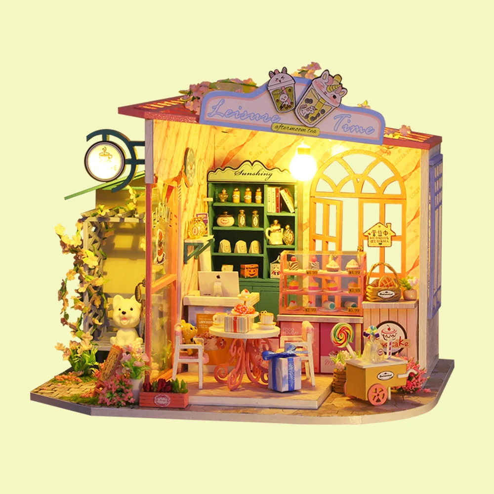 Cutebee DIY 3D Wooden Miniature Doll House For Gifts