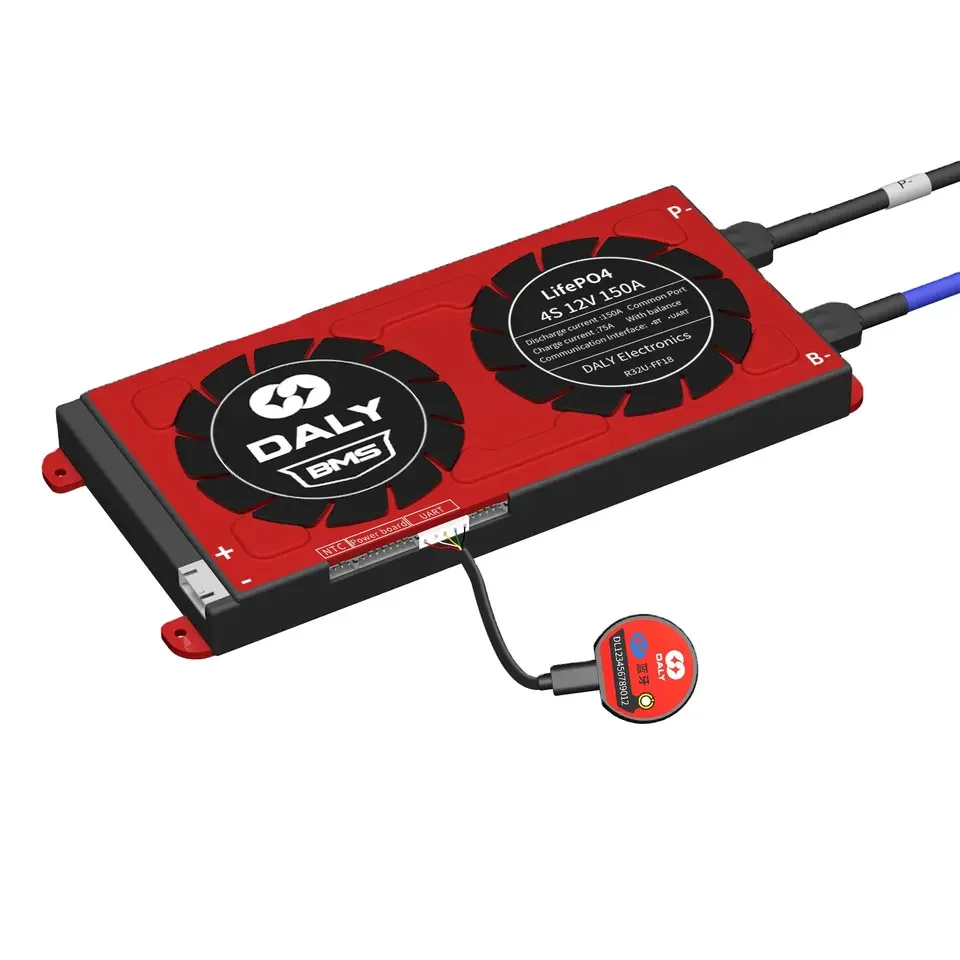 Smart BMS 16s 250a Active Balance Battery Management System Board Smart Daly Lifepo4 Bms