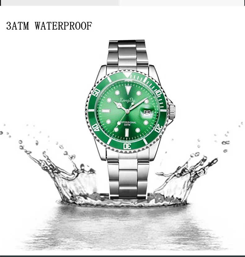 Hot Sales Japan Movement Cheap Chronograph Stainless Steel Back Quartz Quality Watches Custom Logo Wristwatches for Men