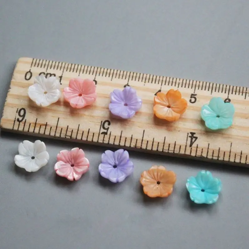 Trade Assurance carved shell beads 10mm loose drilled seashell carved shell beads heishi shell beads