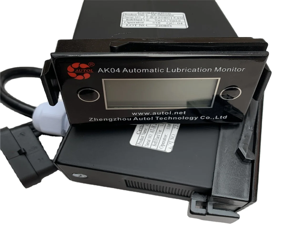 New Energy Bus, Zhongtong Jinlong Bus Lubrication Control Panel, Auto AK04 Automatic Lubrication Controller