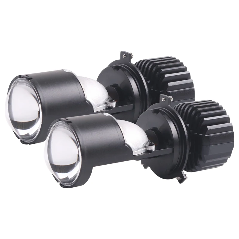 Factory New fashion Mini H4 35w 5500k Halogen & xenon headlight Super bright Car accessory led headlights