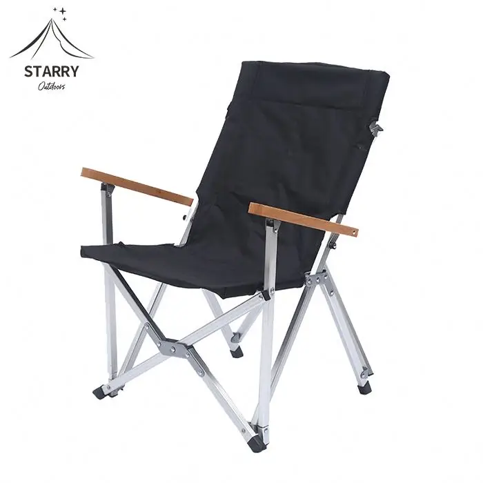 Foldable Swing Rock Leisure Seat Aluminum Backrest Recliner Outdoor Hiking Hammock Camping Chair