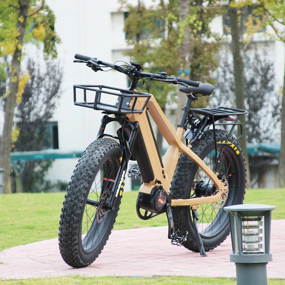  Электрический велосипед Rohloff 14 скоростей широкие шины 48 В 1000 Вт скрытая