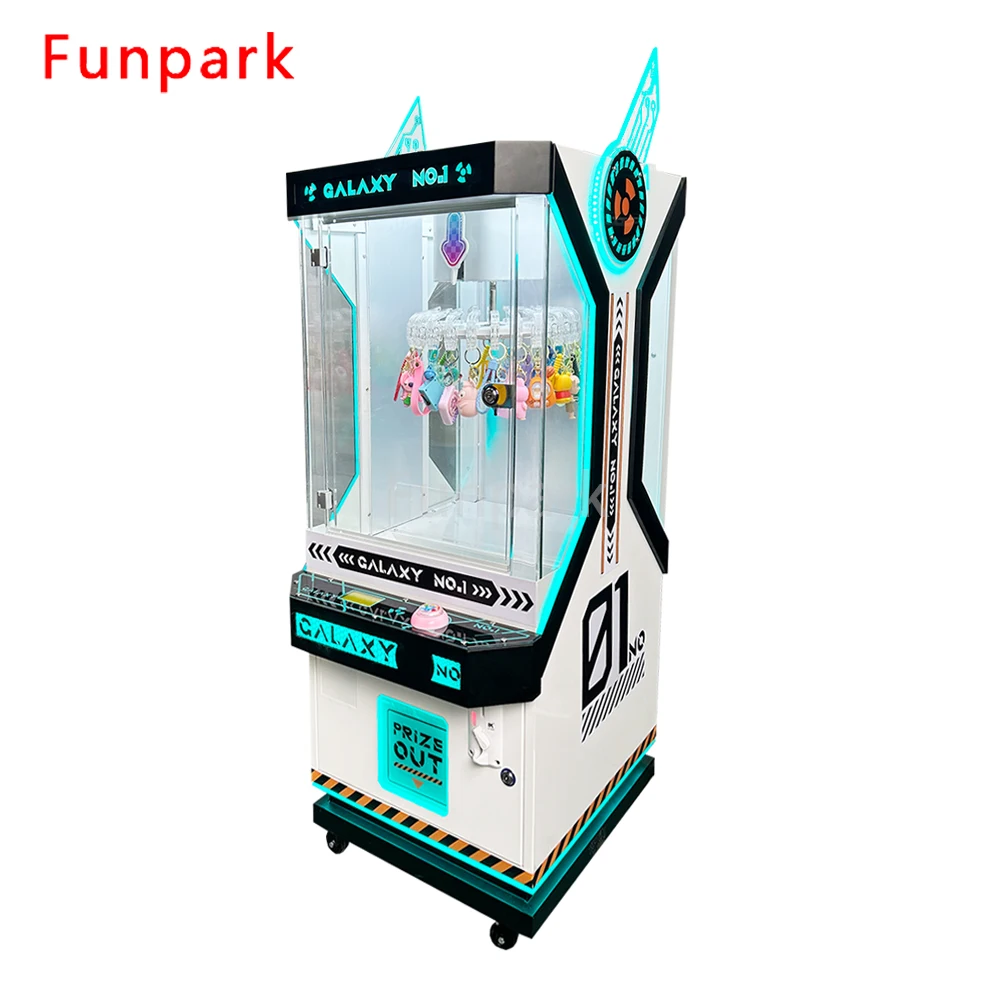 FunPark Best Quality Amusement Clip Gifts Cards Toys Arcade Coin Operated Games Machines