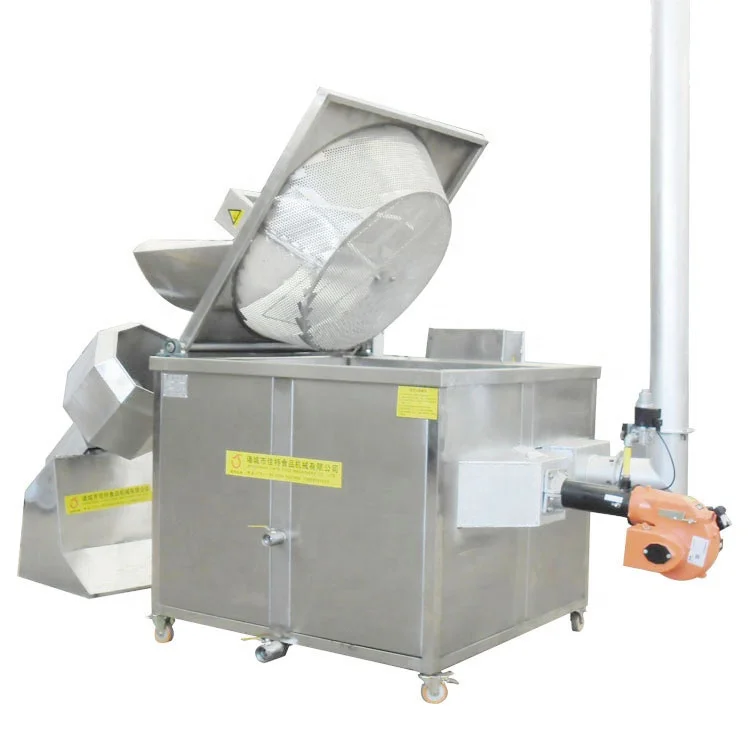 Factory price potato crisp fryer industrial potato chips batch fryer