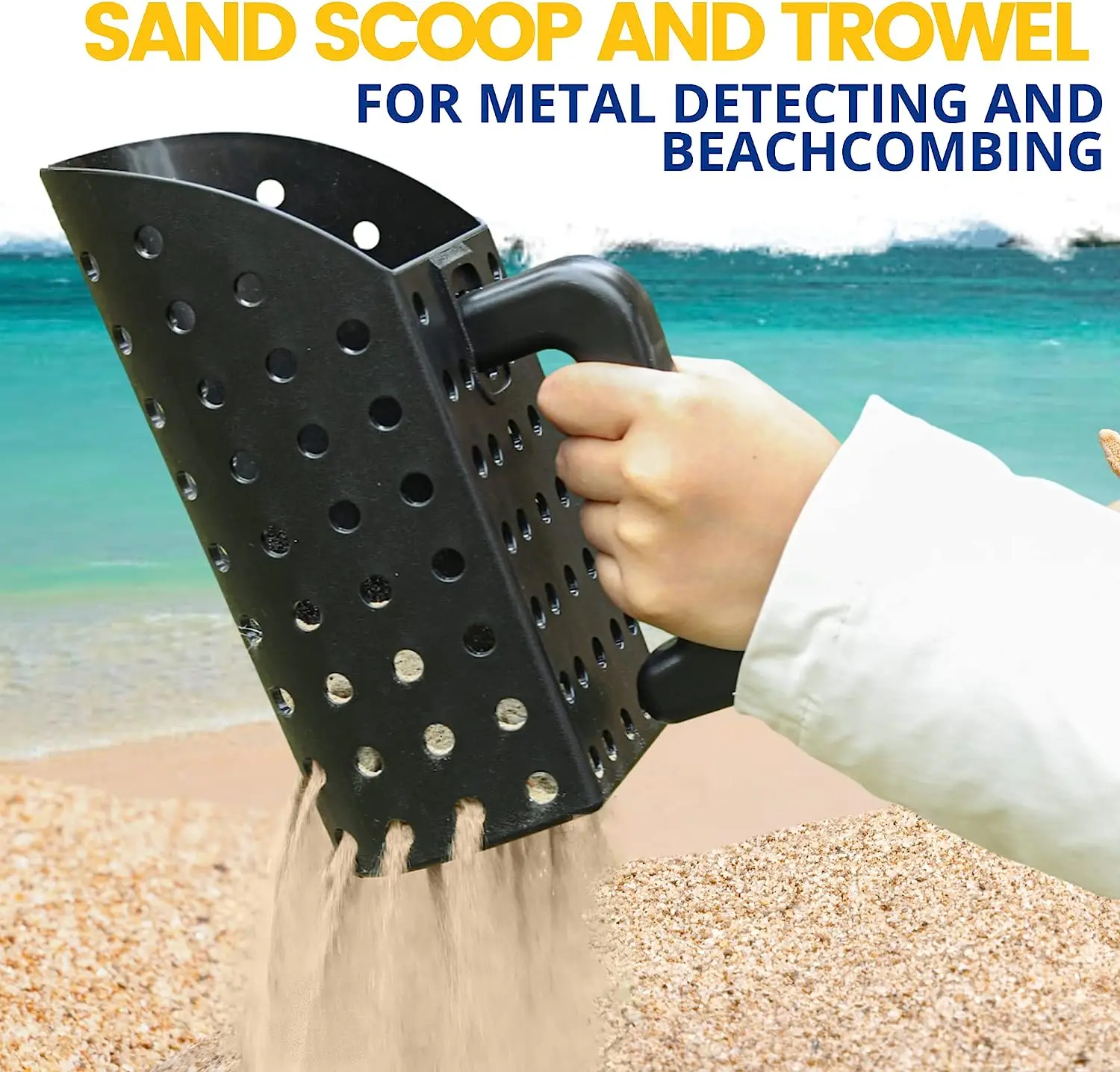 Tianxun metal detector Treasure Hunting Tools Plastic Beach Sand Scoop And Shovel For Digging