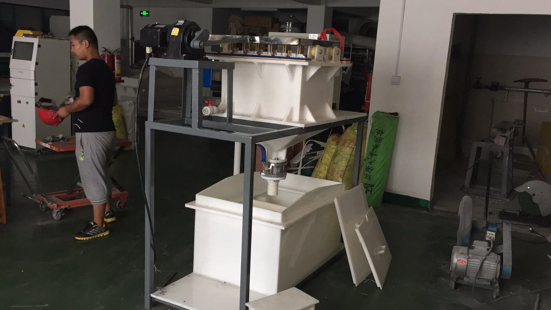 Factory product hot selling automatic silver refining machine for sale