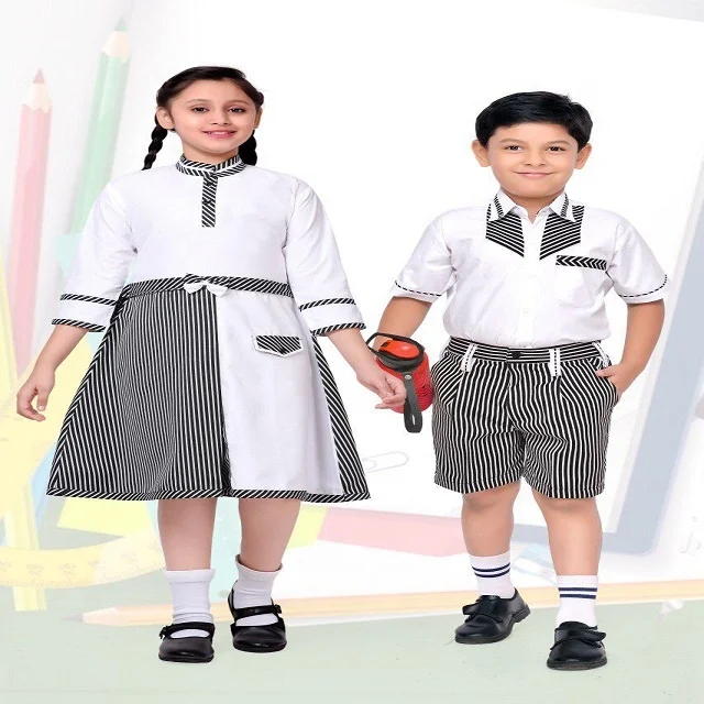 New Product Promotional School Uniform For Boys & Girls New Designs Primary School Uniform