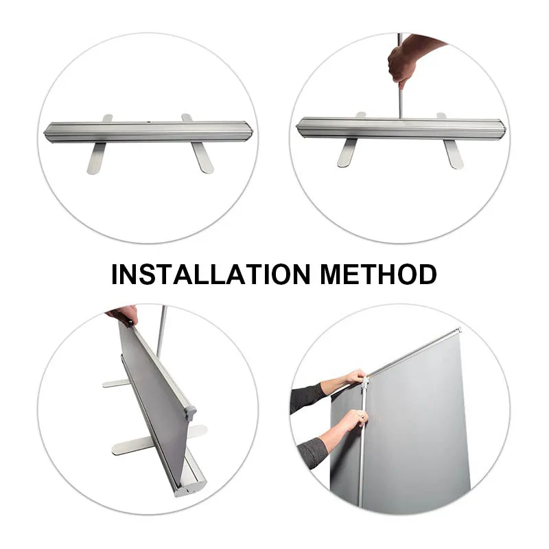 High Quality Trade Show Large Outdoor Rollup Banner Wedding Pull Up Banner Stands