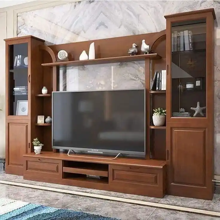 Распродажа хорошее качество подставка для телевизора с журнальным столиком Современная стильная стойка развлекательного центра гостиной