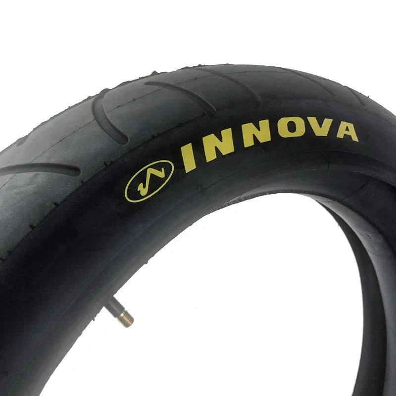 INNOVA 20 Inch Fat Tire 20x4.0 1/4 Road Bike Electric Bicycle Road Motorcycle Outer Big Fat Tire with Inner Tube Cycling Parts