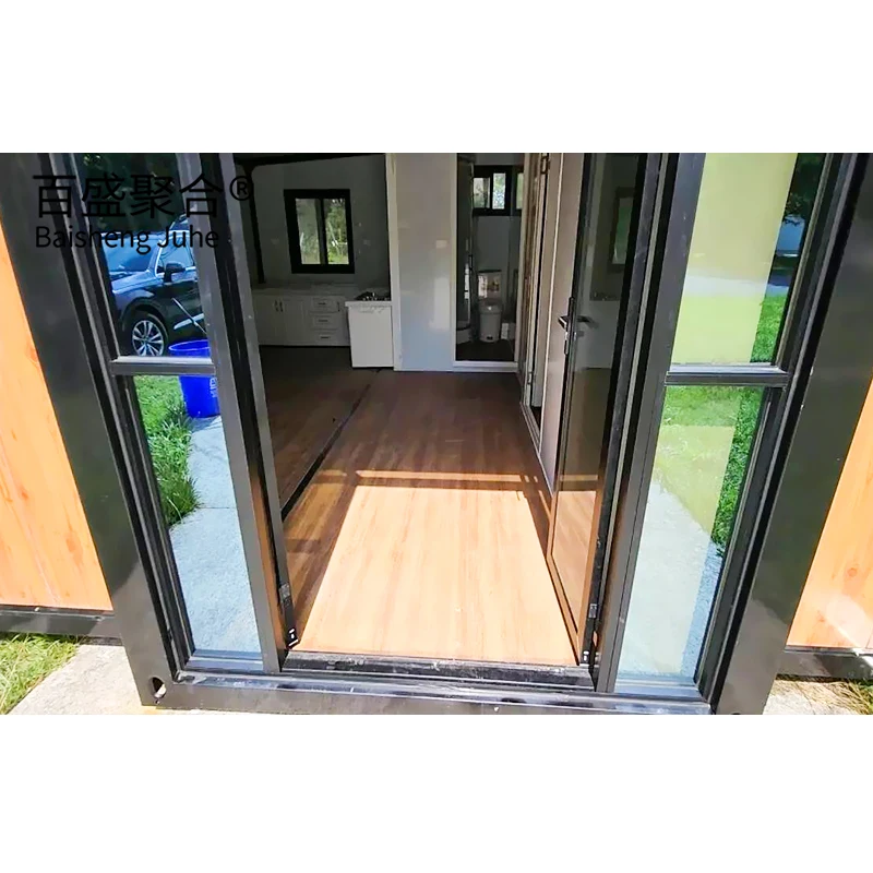 Easy to Install Office Dormitory Mobile Housing Folding Module Residential Container Housing Double wing folding house