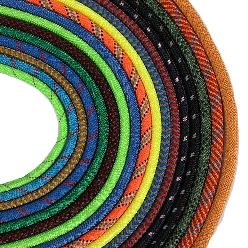 Customized Size Braid Rope Multi Color 1-20mm Packaging Rope Nylon PP Polyester Braided Rope