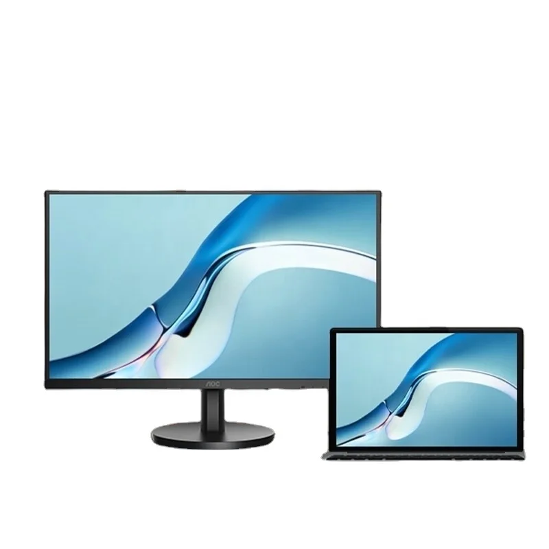 AOC Q24B3 23,8 дюймовый компьютерный монитор 2K высокой четкости IPS экран 75 Гц защищает глаза от мерцающей узкой панели