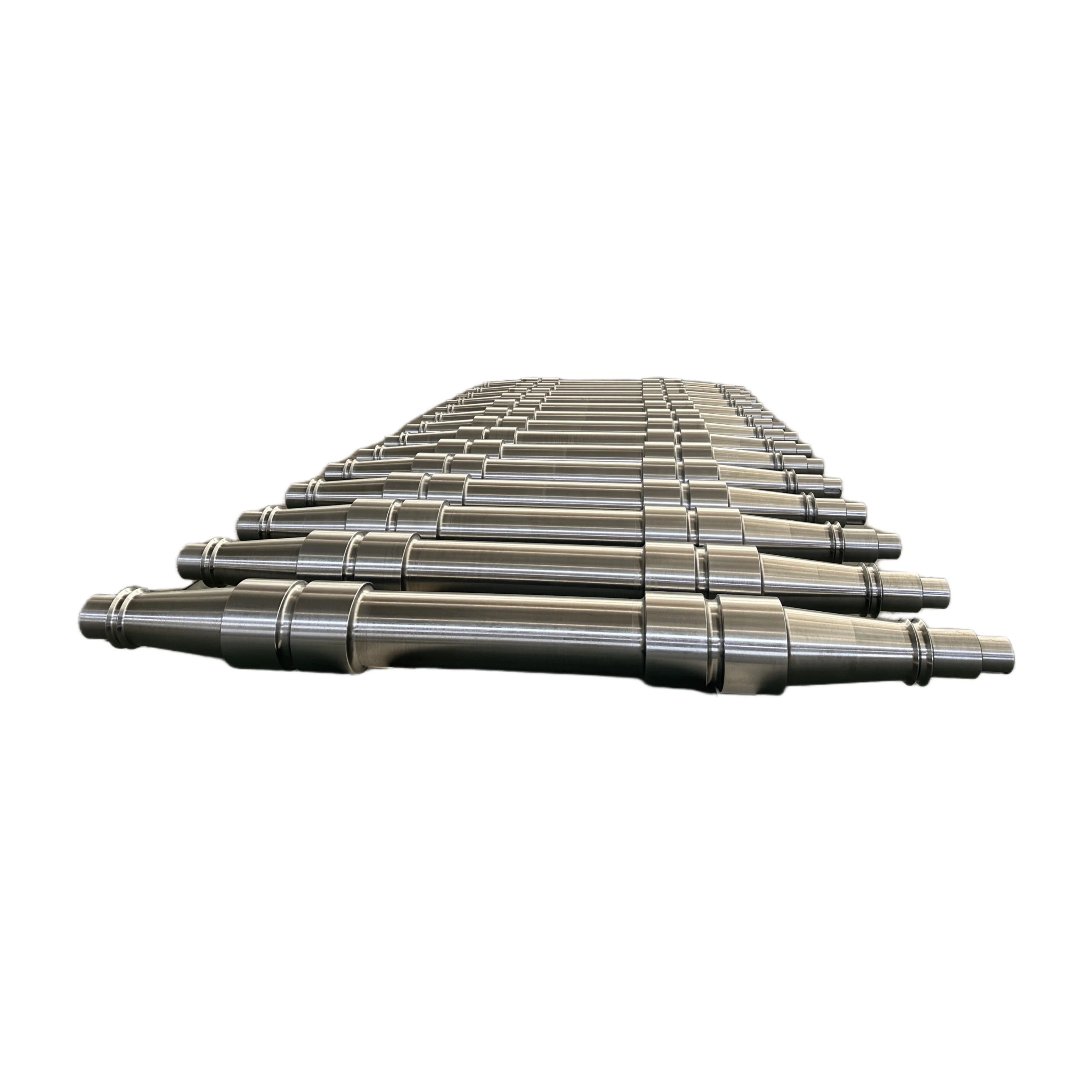 OEM grinding high quality stepped big long shaft roller