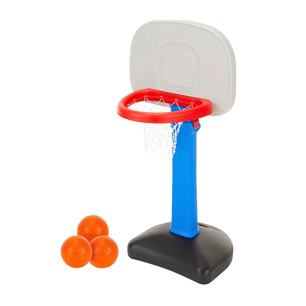 Kids Toy Hoop Toddler Basketball Set Kids Indoor Outdoor Toy Hoop with Adjustable Height Christmas Birthday Gift for Boys Girls